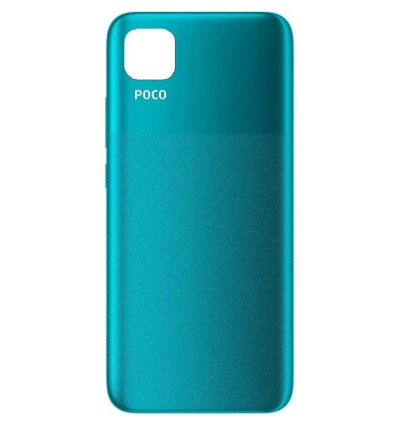 Back Panel | Battery Back Cover Replacement for Poco C3 - Image 3