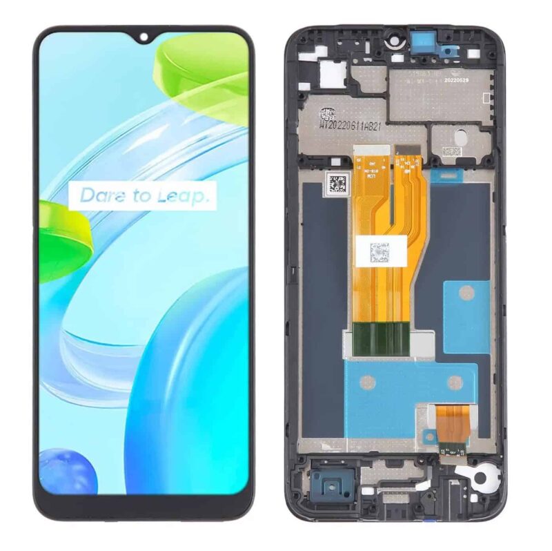 Original Realme C30 Display and Touch Screen Replacement Price in Chennai India With Frame - RMX3581 - 1