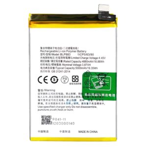 Original Realme Narzo 50 Pro 5G Battery Replacement Price in Chennai India - BLP883