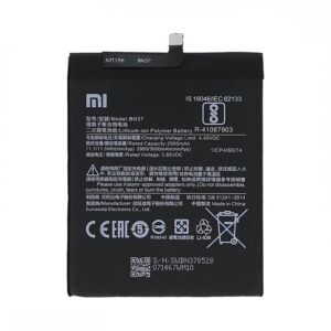 Original Xiaomi Redmi 6 Battery Replacement Price in Chennai India - BN37