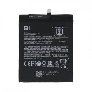 Original Xiaomi Redmi 6A Battery Replacement Price in Chennai India - BN37