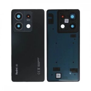 Xiaomi Redmi Note 13 5G Back Panel Glass Replacement in India Chennai - Black